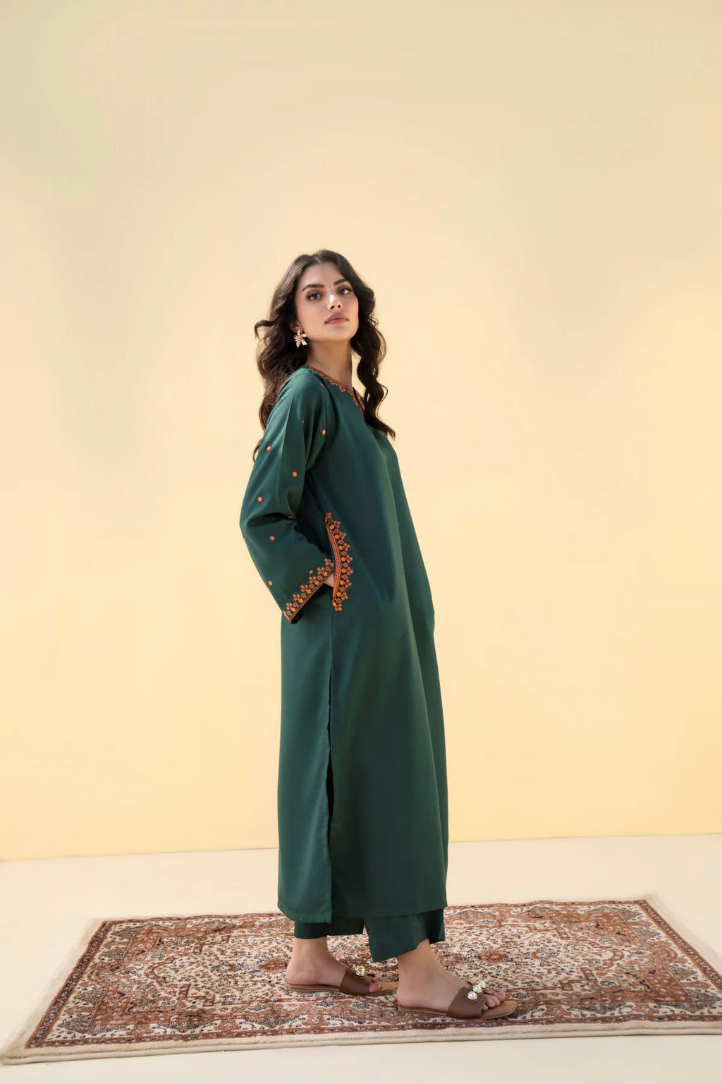 Dark Green - 2 Piece Suit
